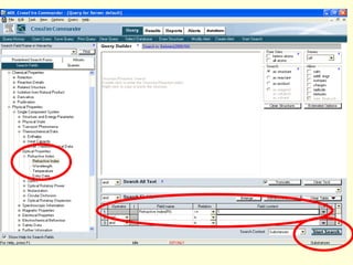 Finding material properties