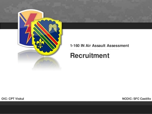 Air assault school slots