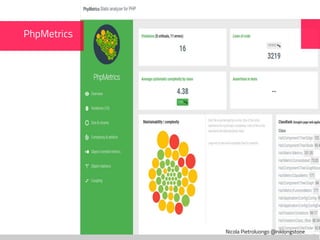 Nicola Pietroluongo @niklongstone
PhpMetrics
 