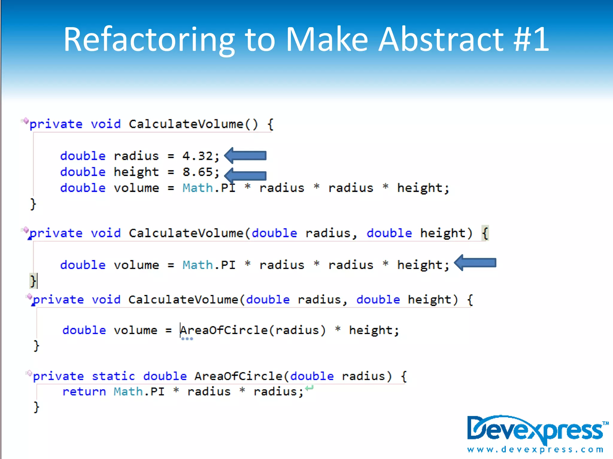 Refactoring for Readability #2