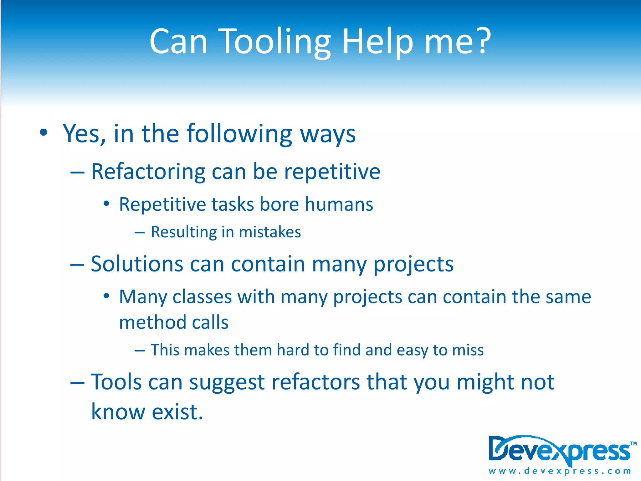 Refactoring to Make Abstract #1