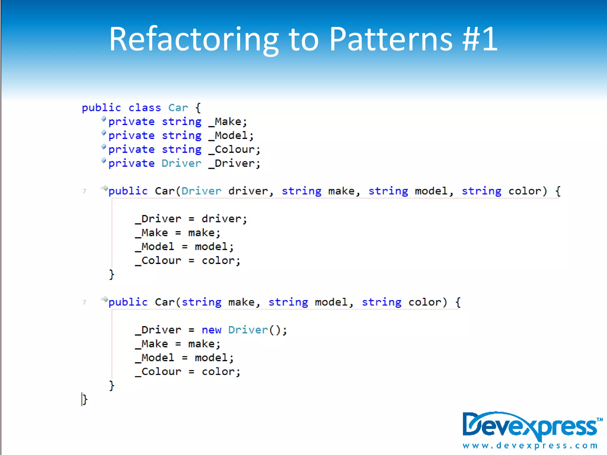 Refactoring to Make Abstract #2