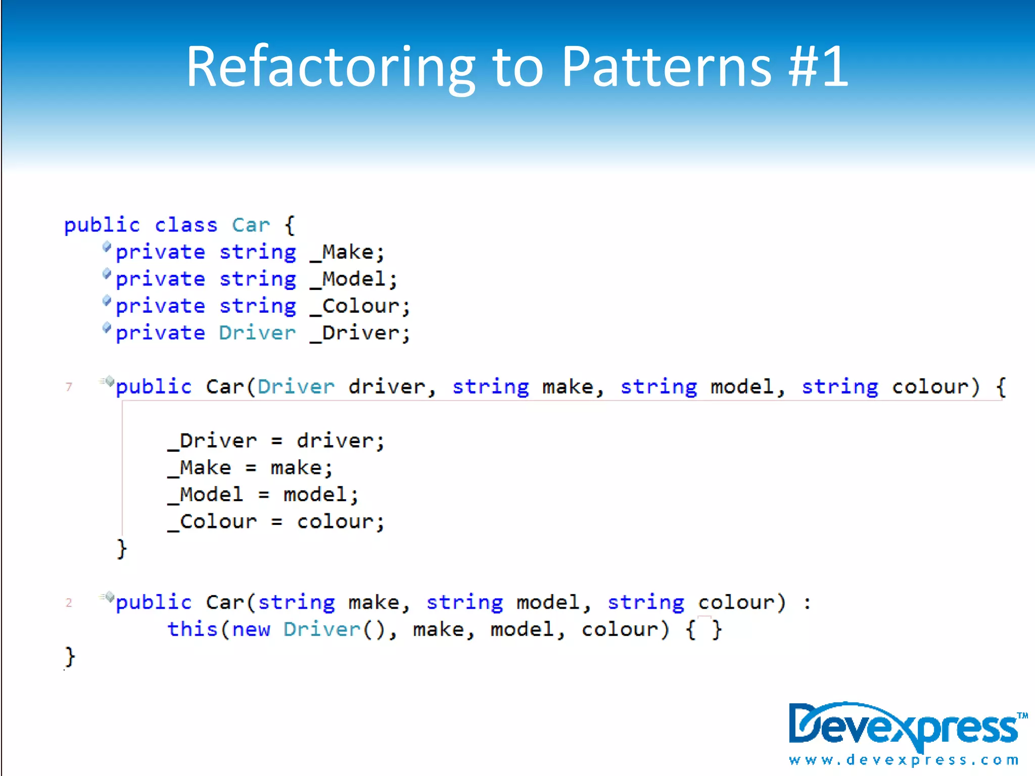 Refactoring to Make Abstract #3