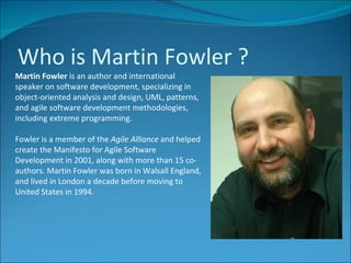 Martin Fowler Powershell Refactoring Tips by Martin Fowler | PPT