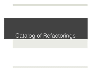 Refactoring | PDF