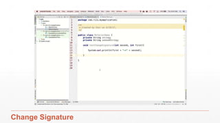 Pull Members Up
9/25/17 Refactoring 24
 