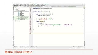 Replace Temp with Query
9/25/17 Refactoring 27
 