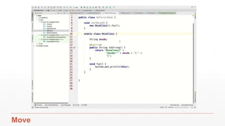 Lets Begin – Kent Beck Rules
9/25/17 Refactoring 30
• Passes all the tests
• Reveals Intent
• Don’t repeat yourself
• Fewer Parts
 