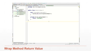 9/25/17 Refactoring 42
double getCharge(int numberOfDaysRented) {
double result = 2;
if (numberOfDaysRented > 2) {
result += (numberOfDaysRented - 2) * 1.5;
}
return result;
}
public void setPriceCode(int priceCode) {
switch (priceCode) {
case REGULAR:
price = new RegularPrice();
break;
case CHILDRENS:
price = new ChildrensPrice();
break;
case NEW_RELEASE:
price = new NewReleasePrice();
break;
default:
throw new IllegalArgumentException("illegal price code");
}
}
 