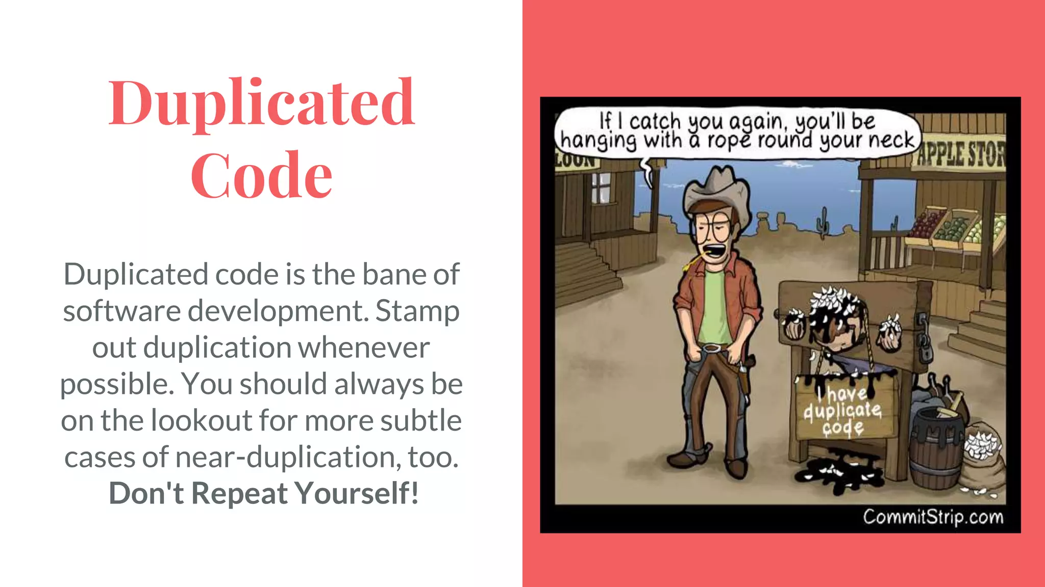 Code Smells - Refactoring | PPT