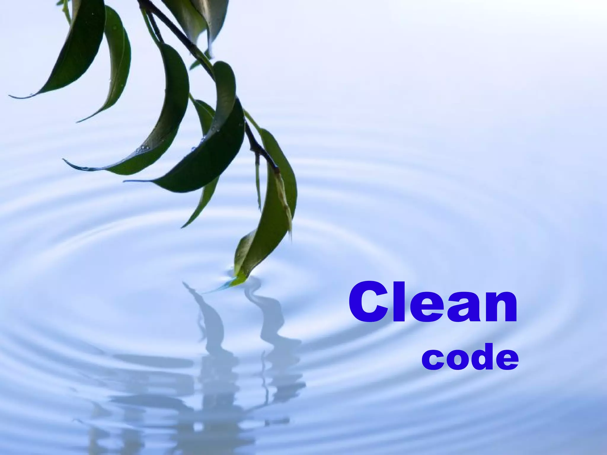Refactoring - An Introduction