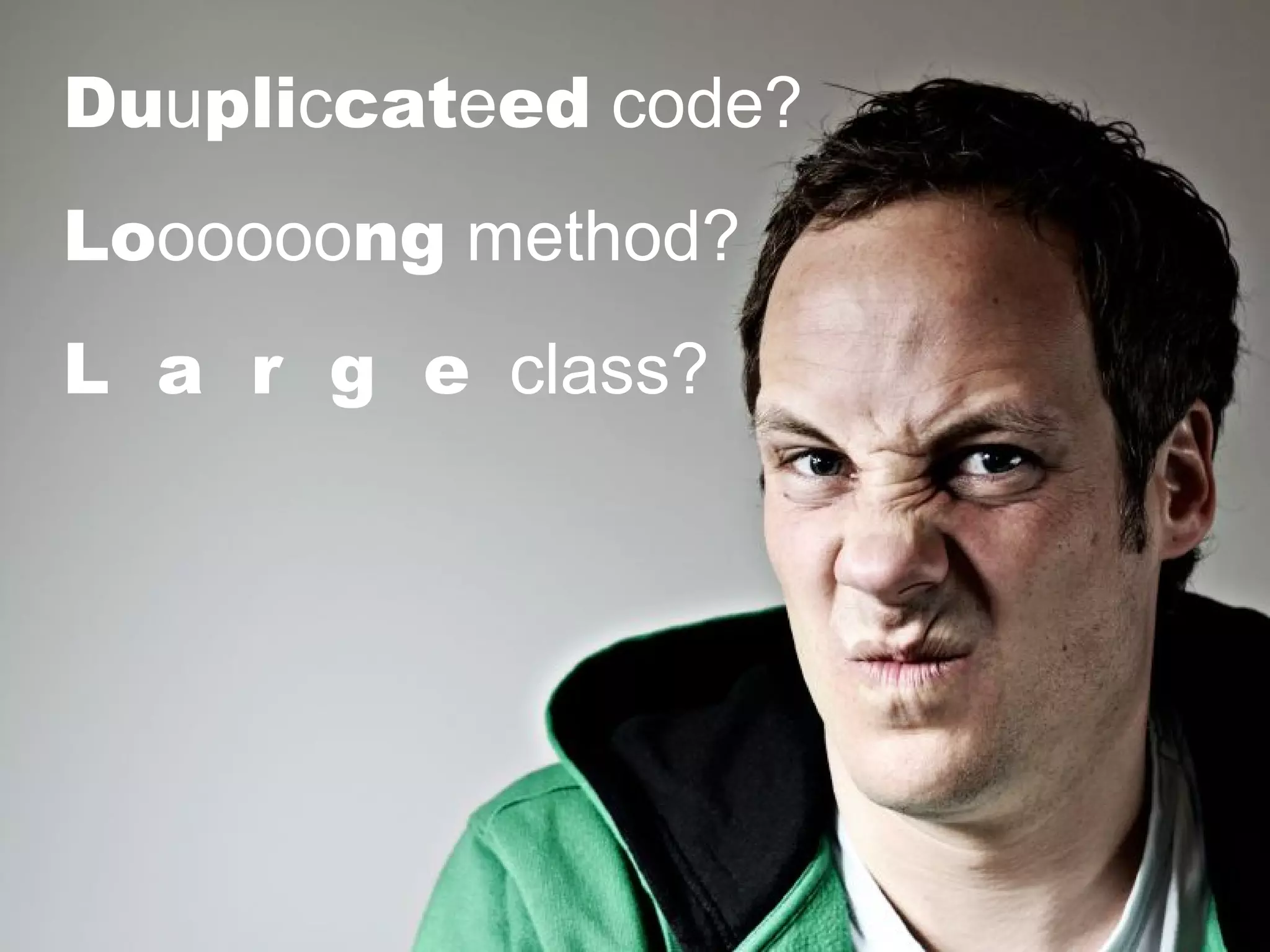 Refactoring - An Introduction