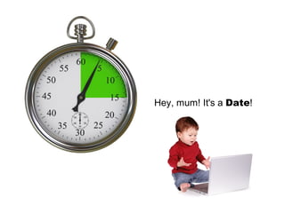Hey, mum! It's a Date!
 