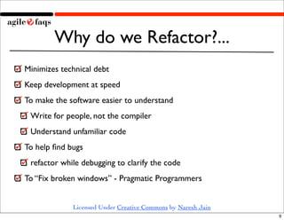 Refactoring Fest