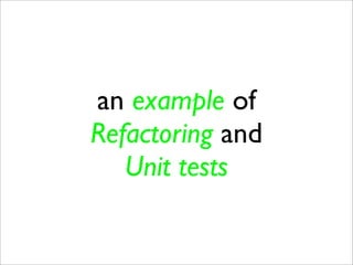 Refactoring In Tdd The Missing Part