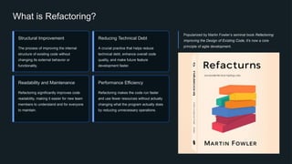 Refactoring and Code Smells Presentation.pptx