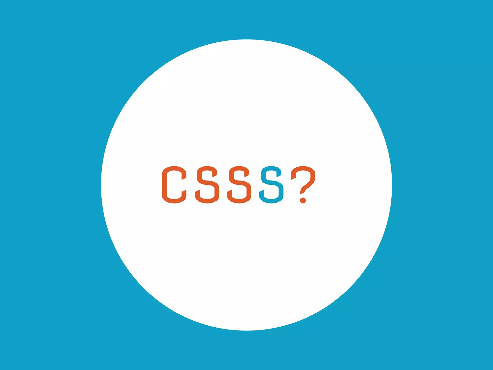 CSSS??
 