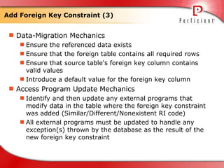 Refactoring database | PPT