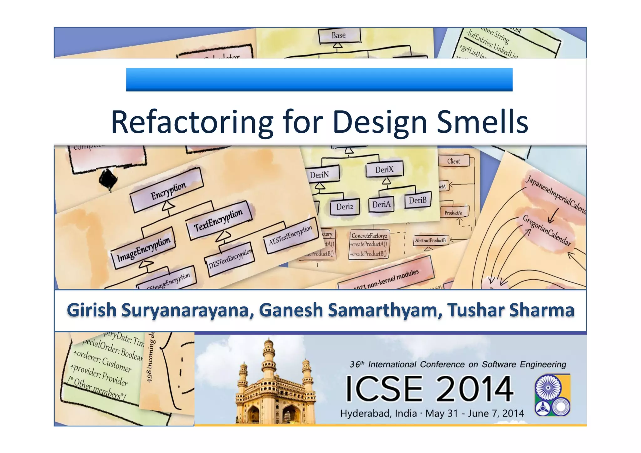 Refactoring Design Smells in Software | PPT