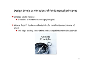 Refactoring for Design Smells - ICSE 2014 Tutorial | PPT