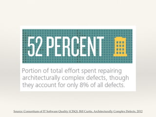 “The problem with quick and dirty...is that dirty
remains long after quick has been forgotten”
Steve C McConnell
 