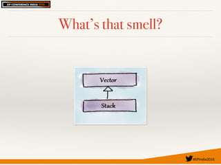 #XPIndia2016	
What’s that smell?
 