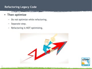 Refactoring Legacy Code