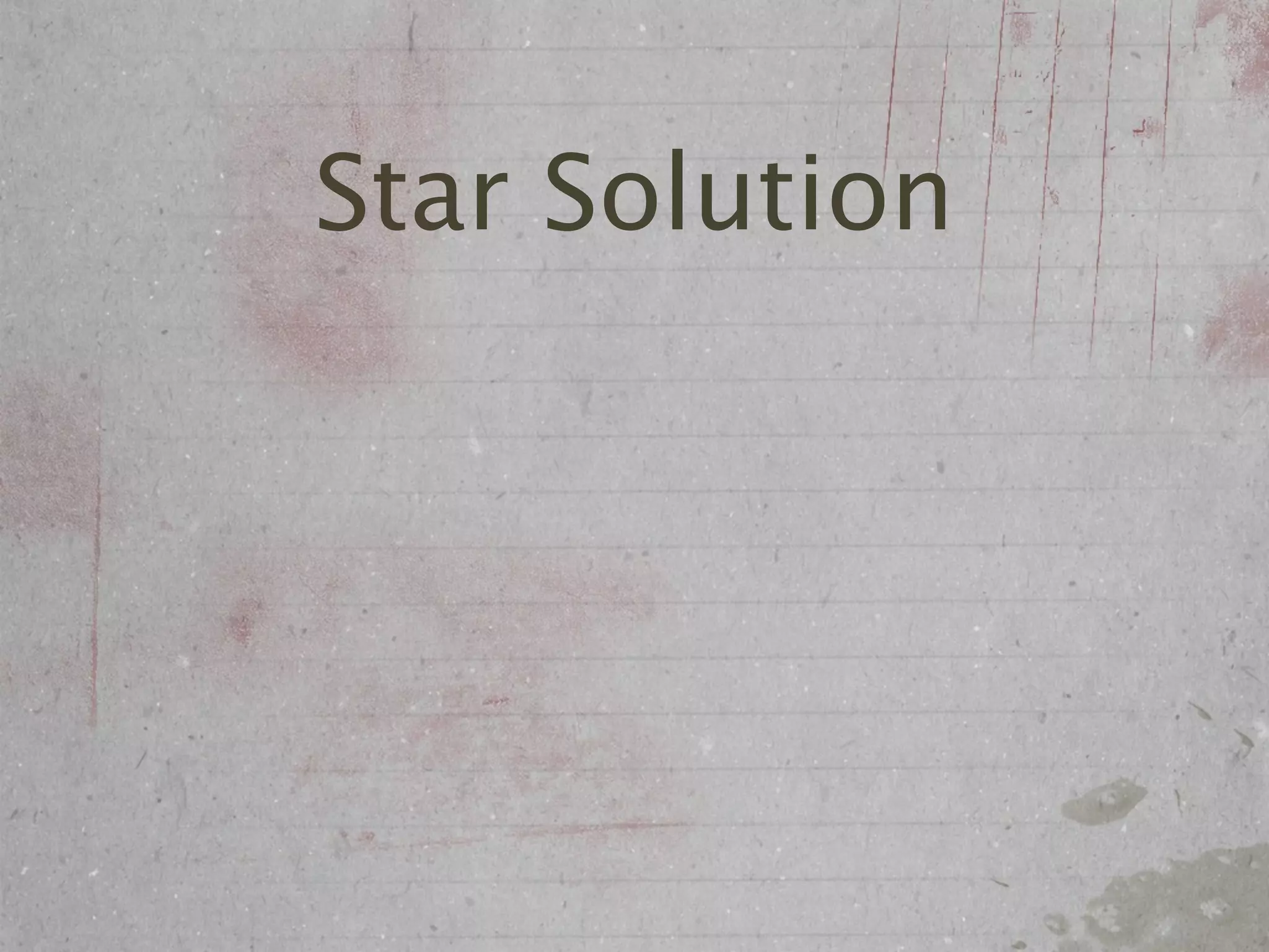 Star Solution
 