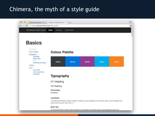 Chimera, the myth of a style guide
 