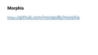 Morphia
https://github.com/mongodb/morphia
 