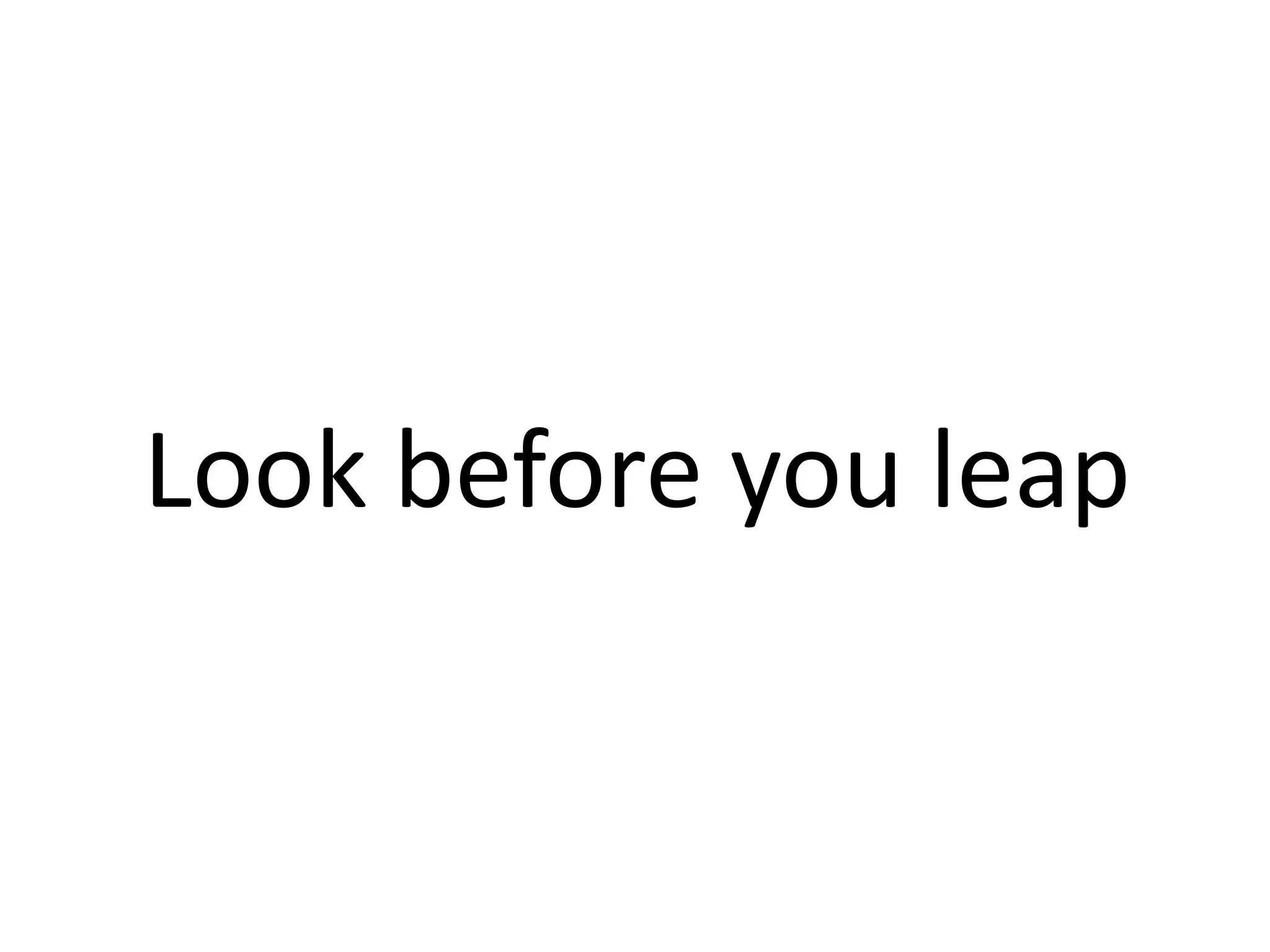 SO WHAT ABOUT REFACTORING?
 
