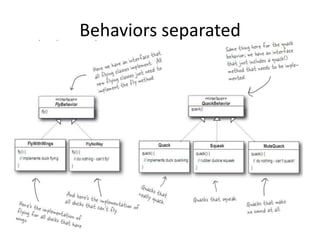 The Strategy Pattern
 