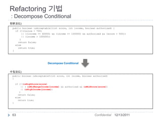 Refactoring tutorial | PPTX