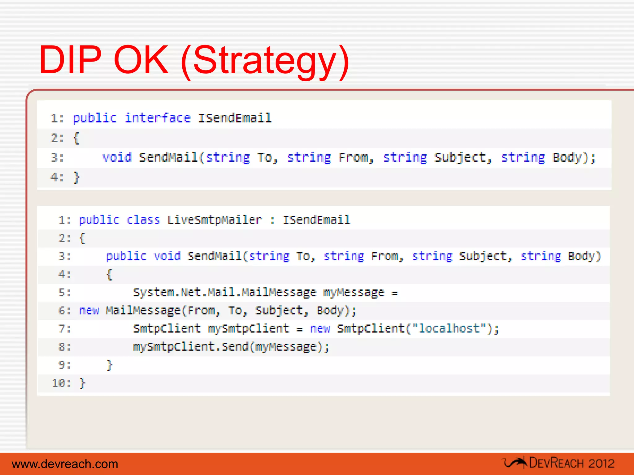 DIP OK (Strategy)




www.devreach.com
 