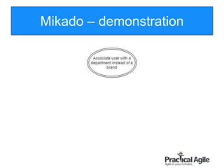 116
Mikado – demonstration
 