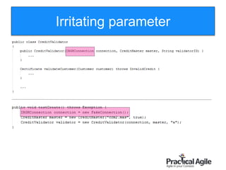 80
Irritating parameter
 