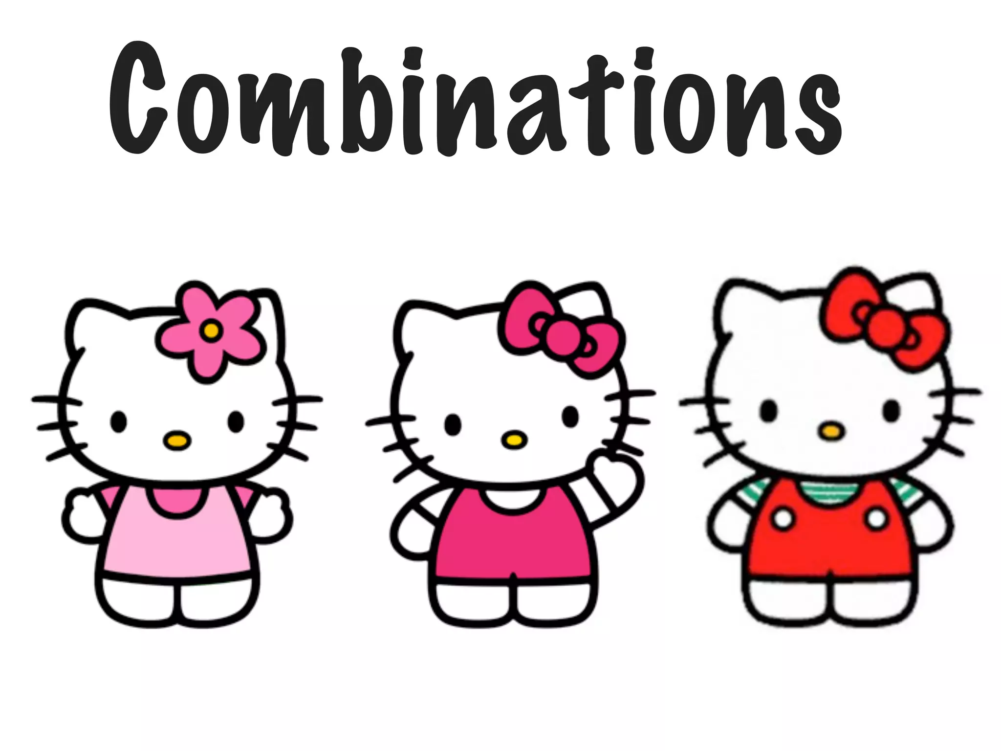 Combinations

 