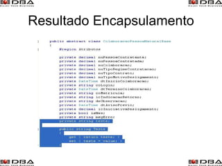 Resultado Encapsulamento 