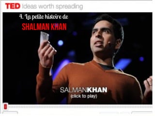 1.4. La petite histoire de
    Shalman Khan
 