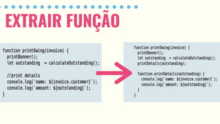 EXTRAIR FUNÇÃO
 