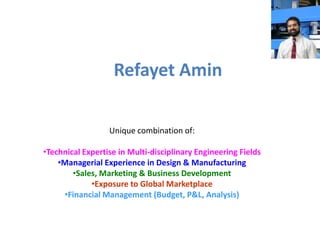 Refayet Amin Unique combination of: ,[object Object]