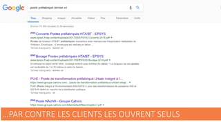 5
…PAR CONTRE LES CLIENTS LES OUVRENT SEULS
 