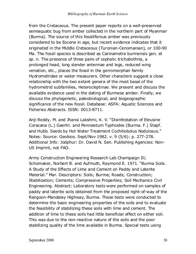 Annotated bibliography - apa image