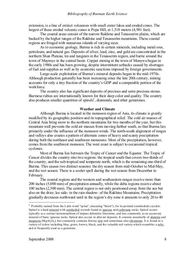 Annotated bibliography template picture