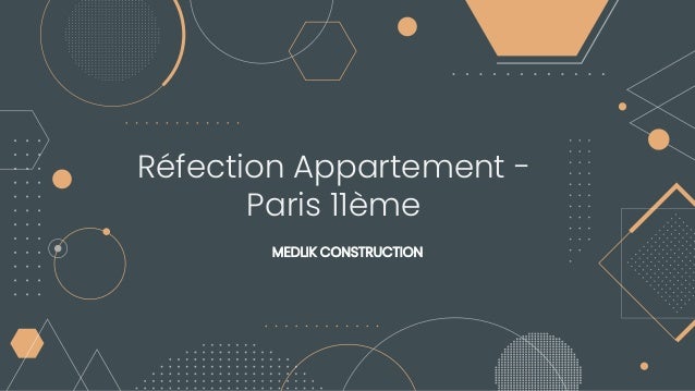 Réfection Appartement -
Paris 11ème
MEDLIK CONSTRUCTION
 