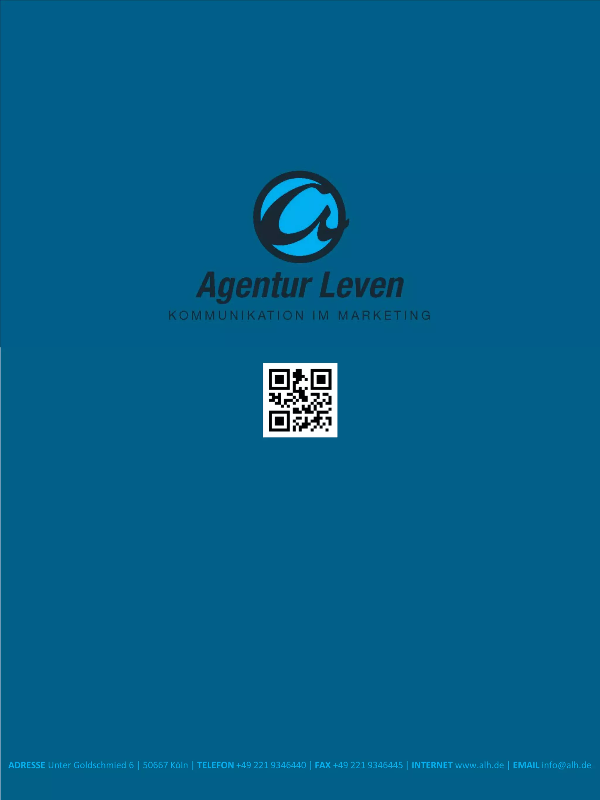 ADRESSE Unter Goldschmied 6 | 50667 Köln | TELEFON +49 221 9346440 | FAX +49 221 9346445 | INTERNET www.alh.de | EMAIL info@alh.de
 