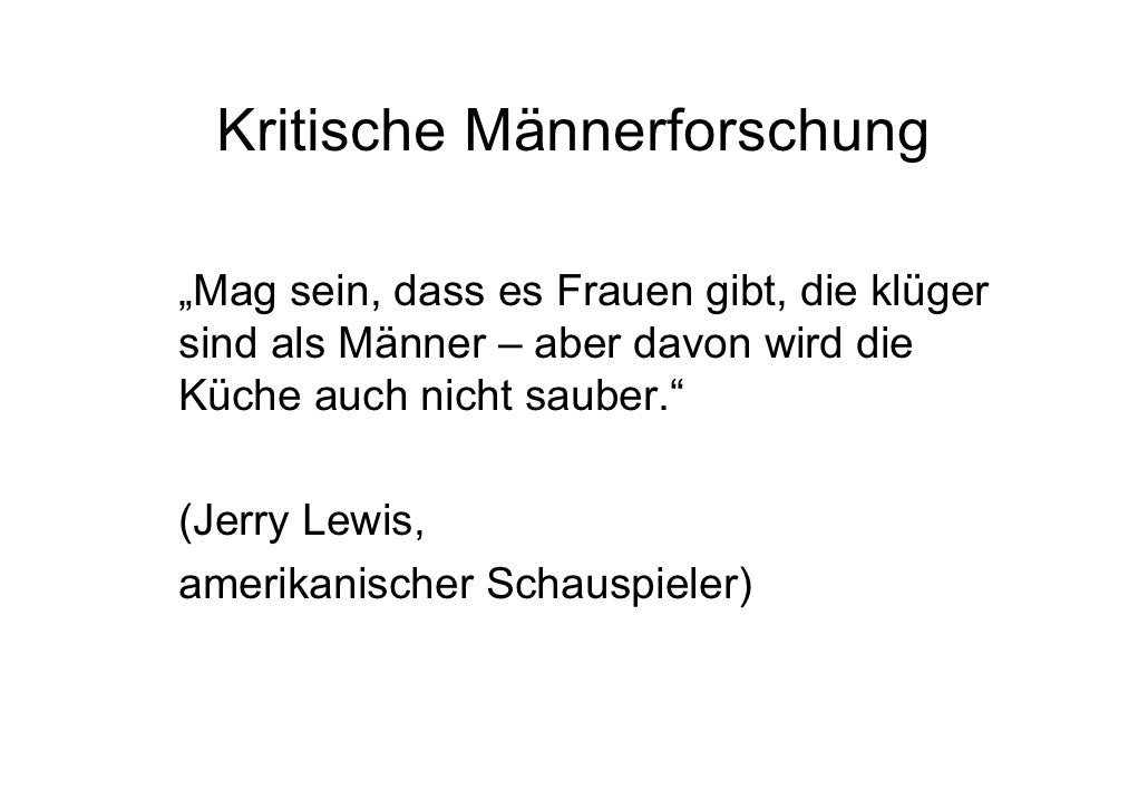 Referat Tgs Kritische Mannerforschung