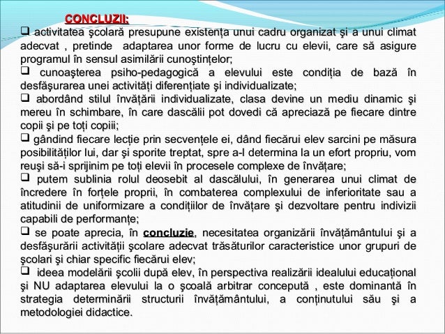 Exemple De Bune Practici In Tratarea Diferentiata A