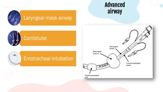 Advanced
airway
 