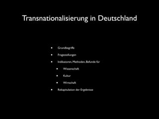 Referat Globalisierung